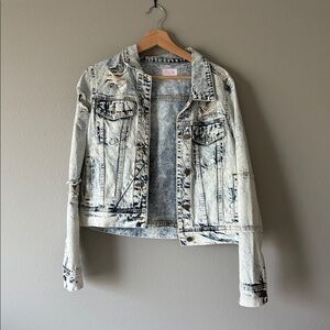 Distressed Denim Jacket